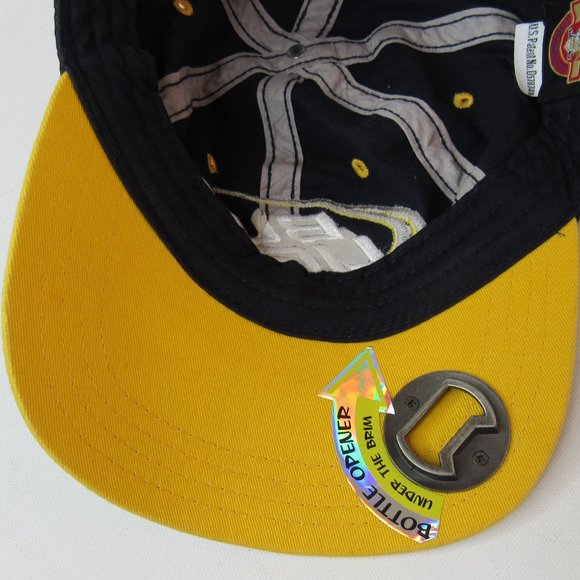 Anheuser Busch Bud Light Logo Cap/Hat With A Bottle Opener Unisex - Picture 8 of 9